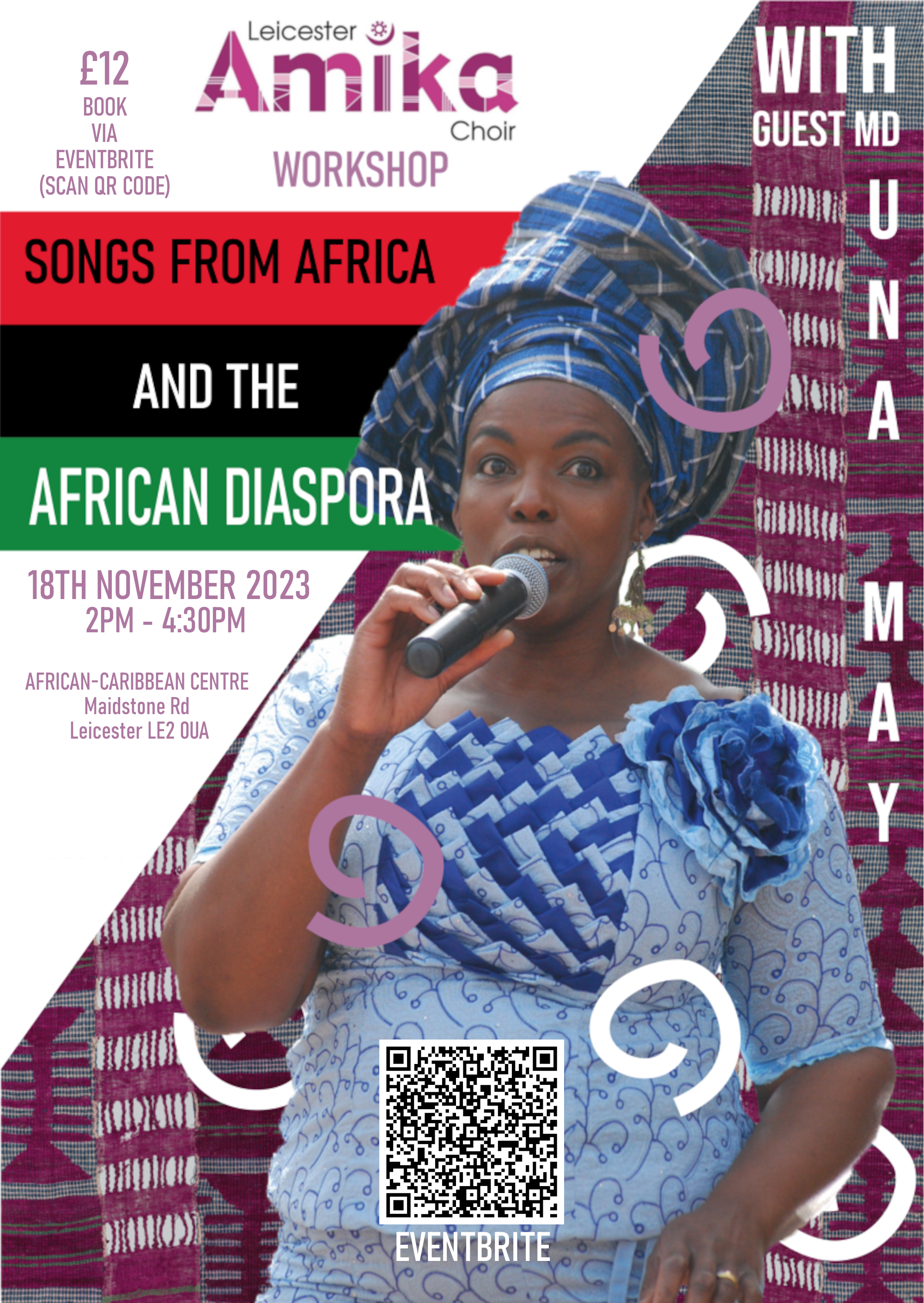 Workshop - Songs from Africa and the African Diaspora Workshop - Songs from Africa and the African Diaspora